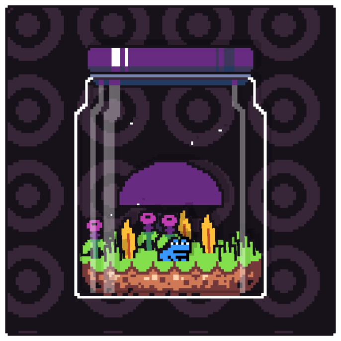 Toad Terrarium #123