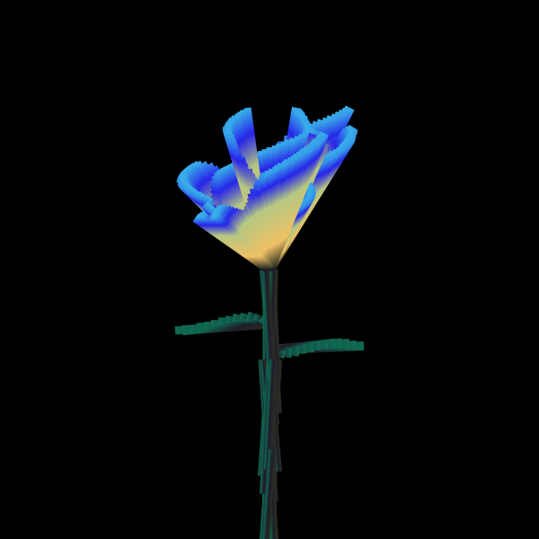 Digital Flower #15