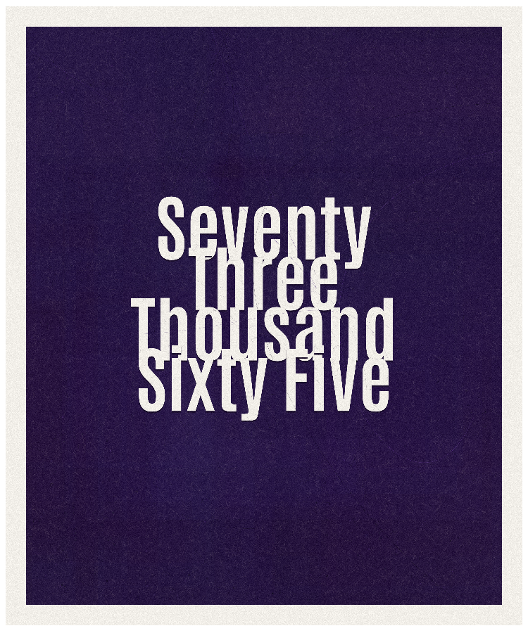 Count #73065