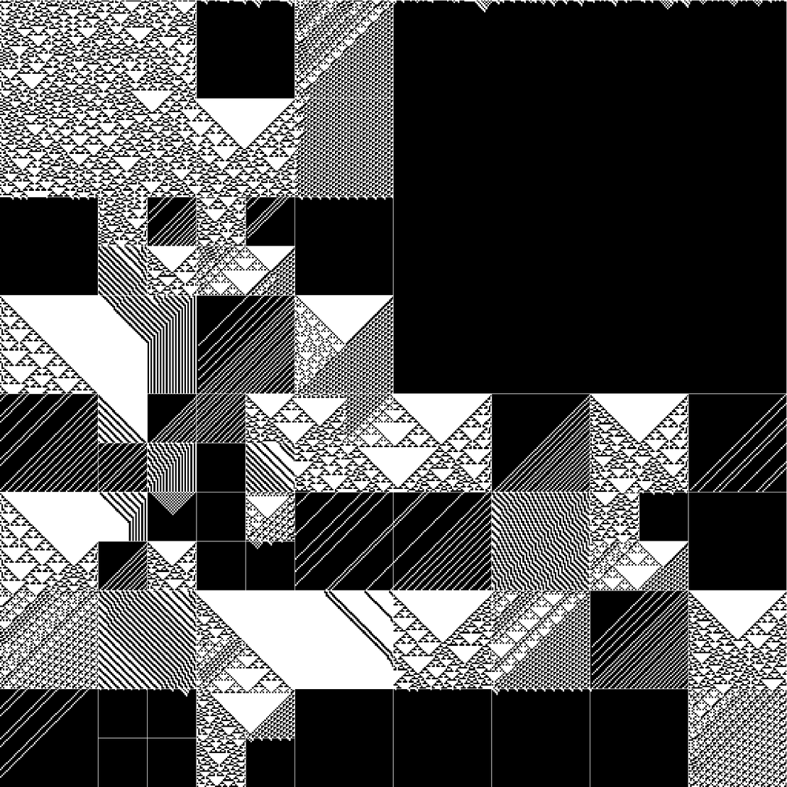 RULES (for Elementary Cellular Automata) #357