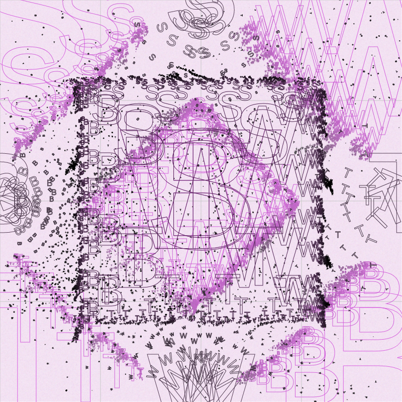 WTBS Logo with Fractals #64