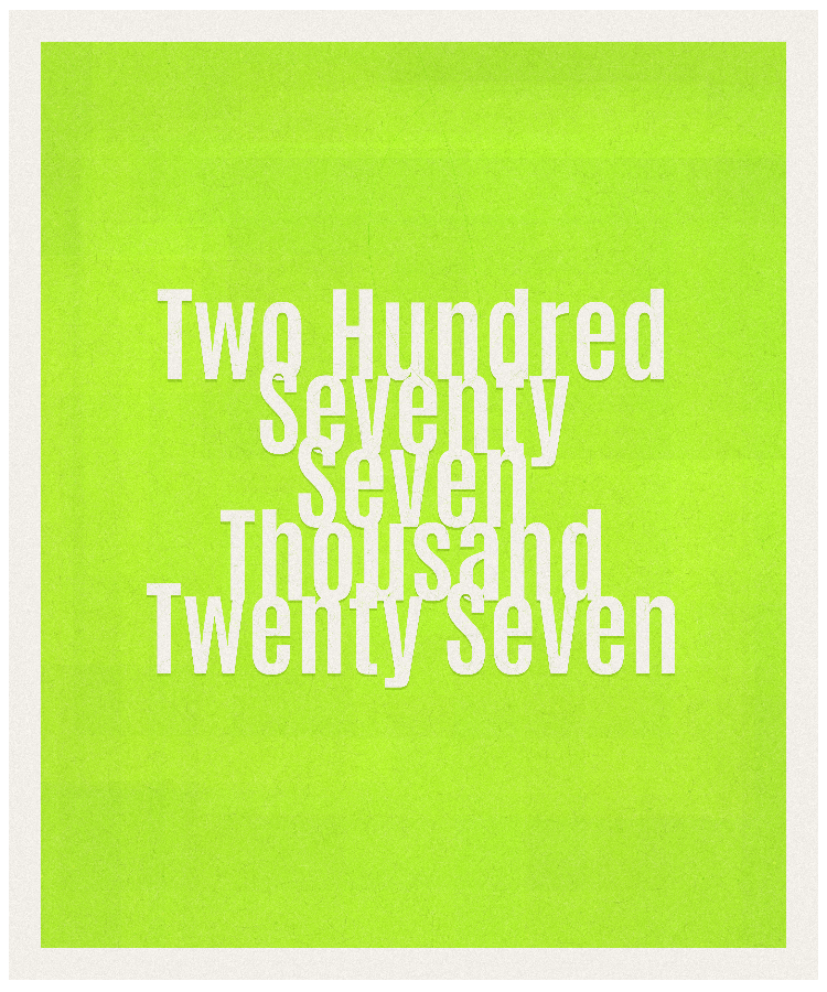 Count #277027