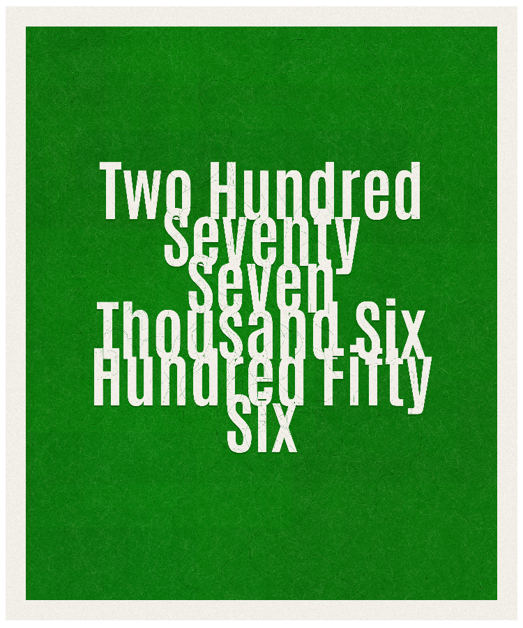 Count #277656