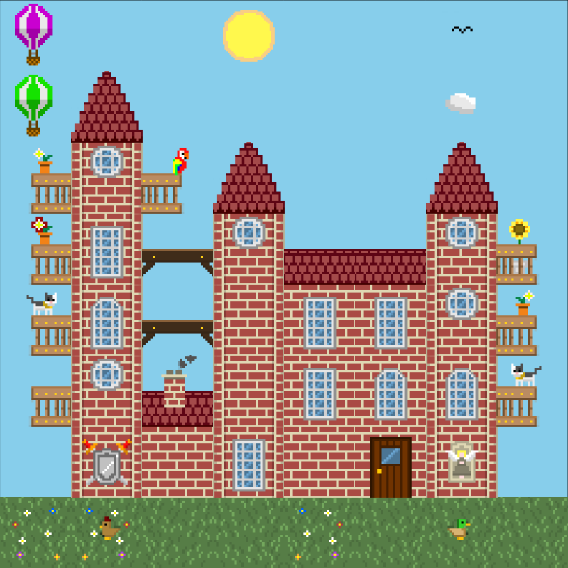 2D Mansion #557