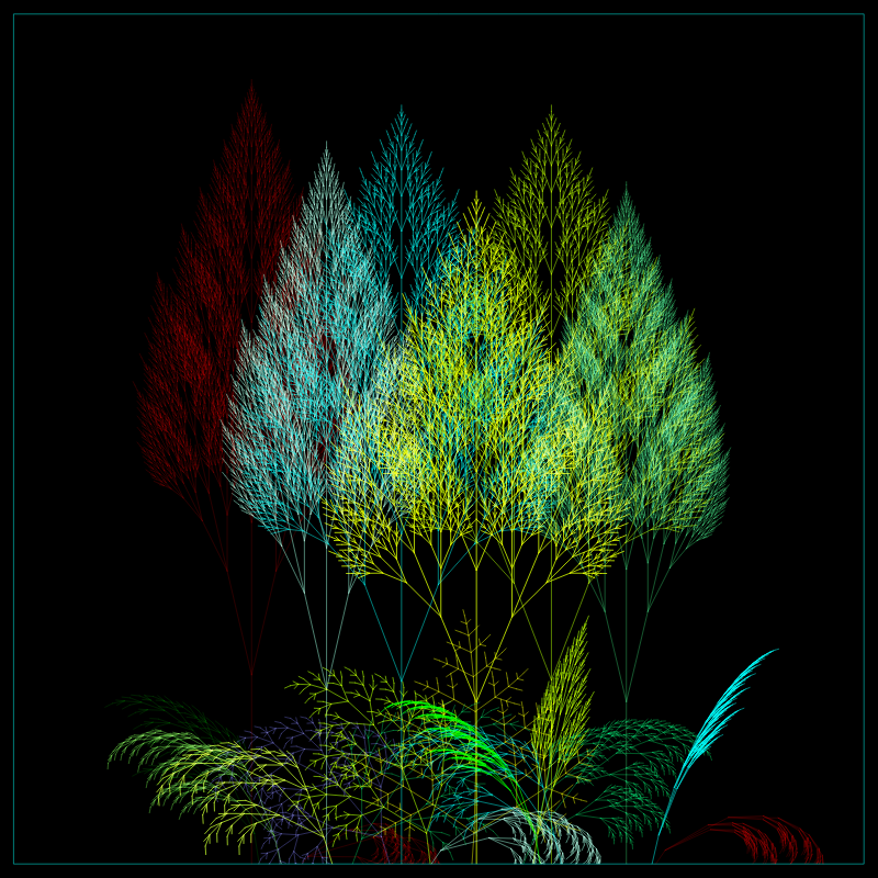 Fractal Forest #11