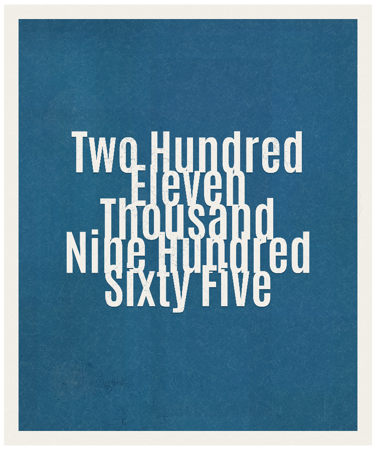 Count #211965