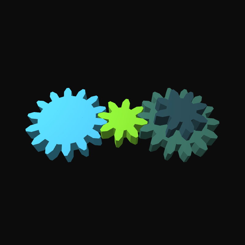 Mechanical gears #7