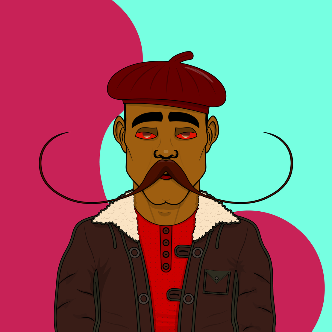 Mustachioed #65