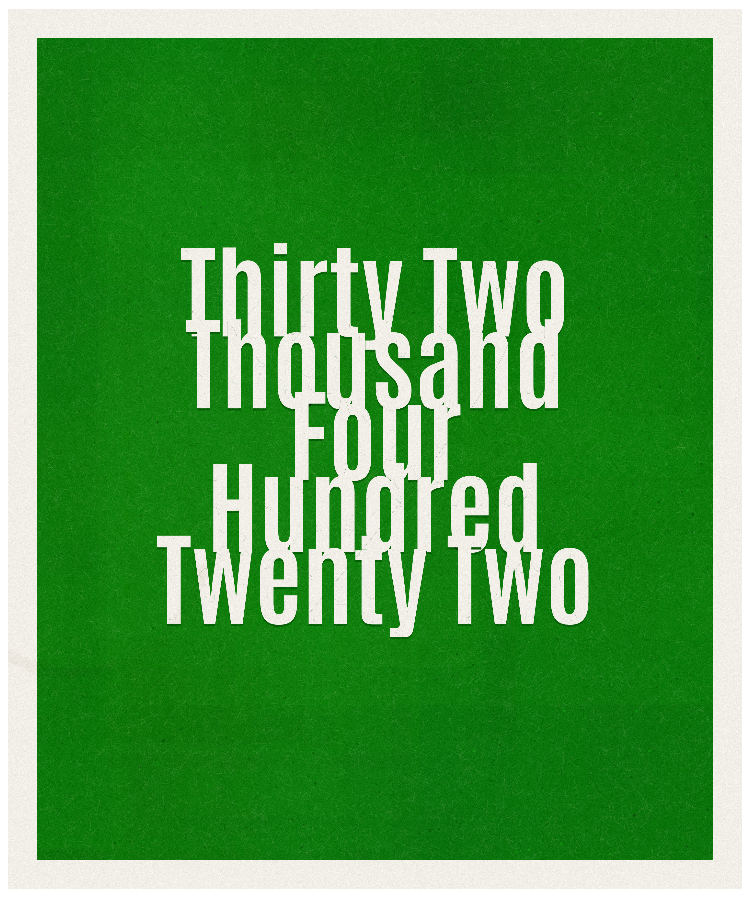 Count #32422