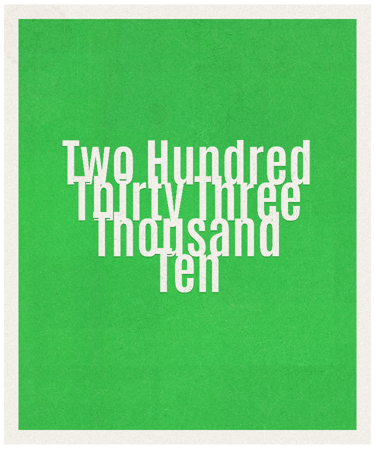 Count #233010