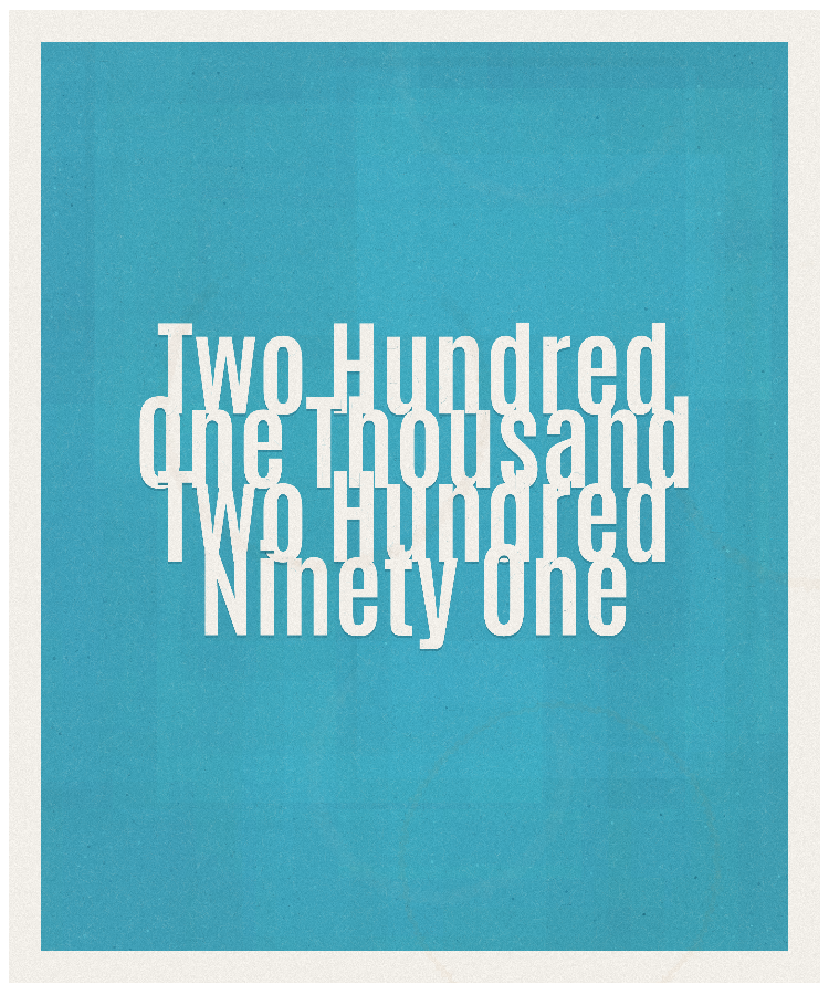 Count #201291