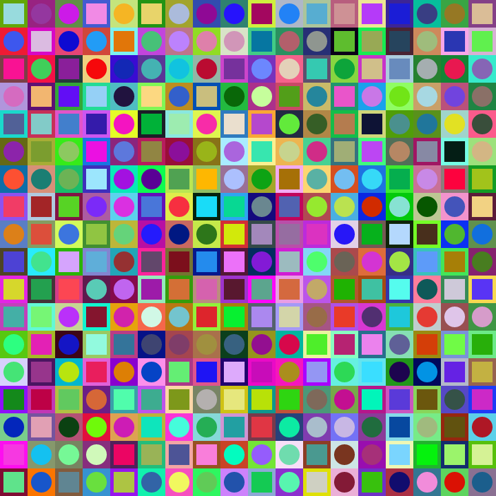 Square Dot Composition #242