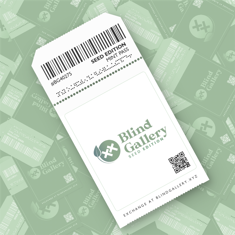 Blind Gallery Mint Pass (Seed Edition) #673