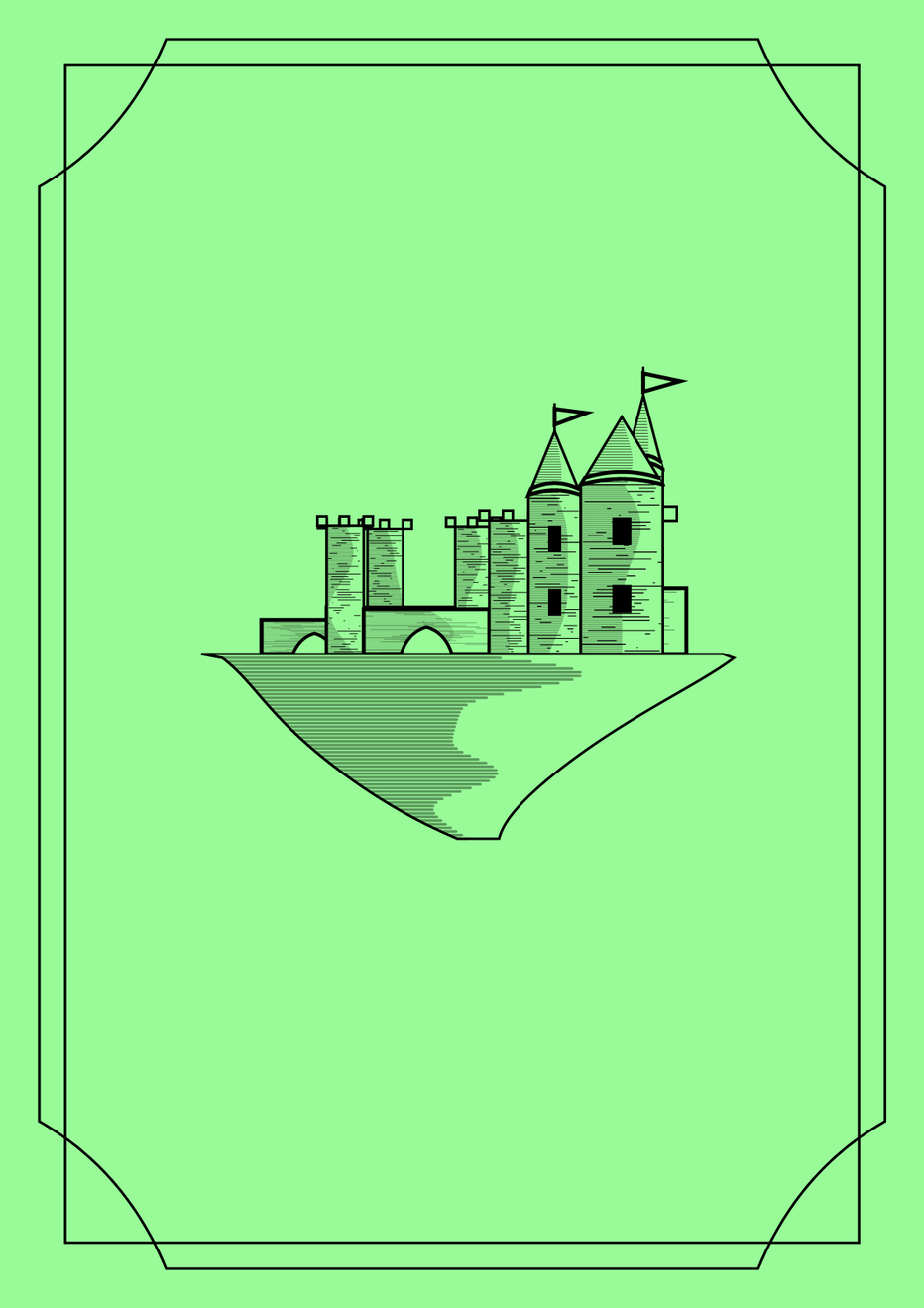 Minimalist Castle #5