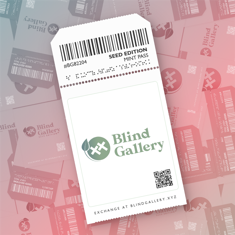 Blind Gallery Mint Pass (Seed Edition) #616