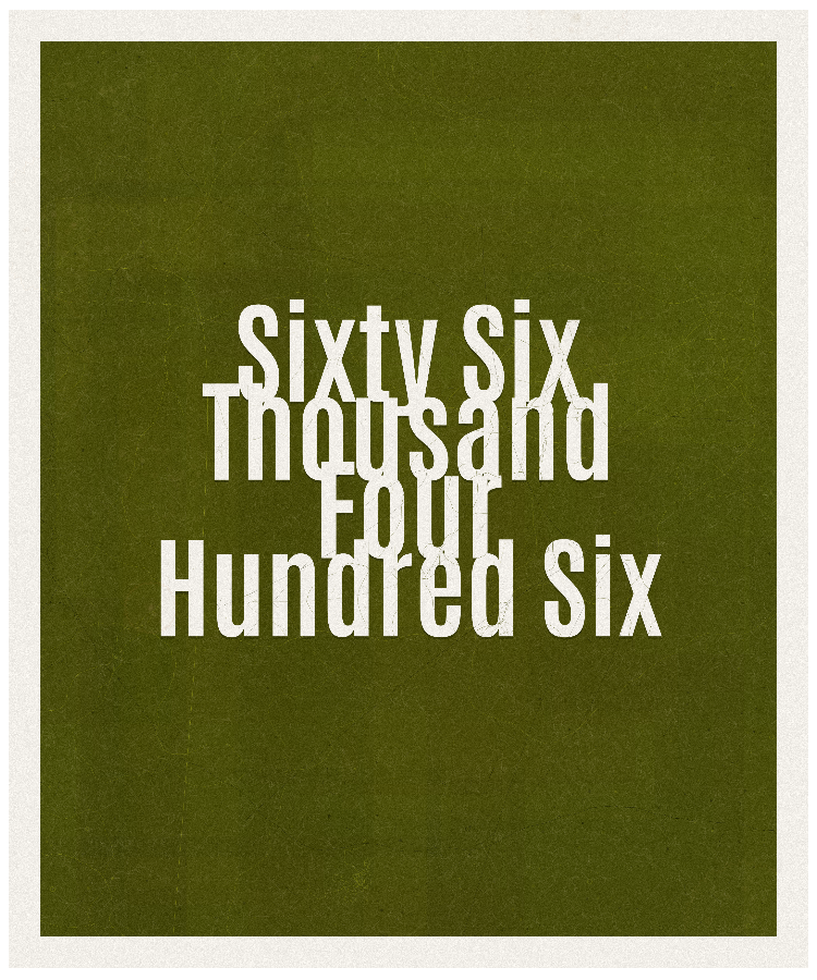 Count #66406