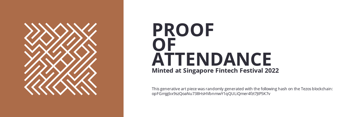 SFF2022 Proof of Attendance Token #474