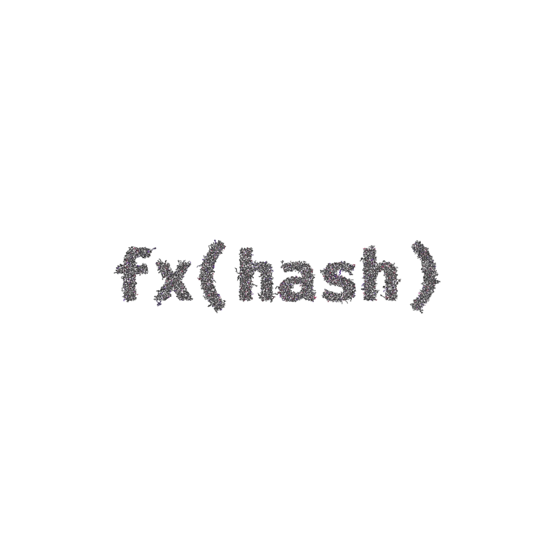 FXHASH Logo with Features #928