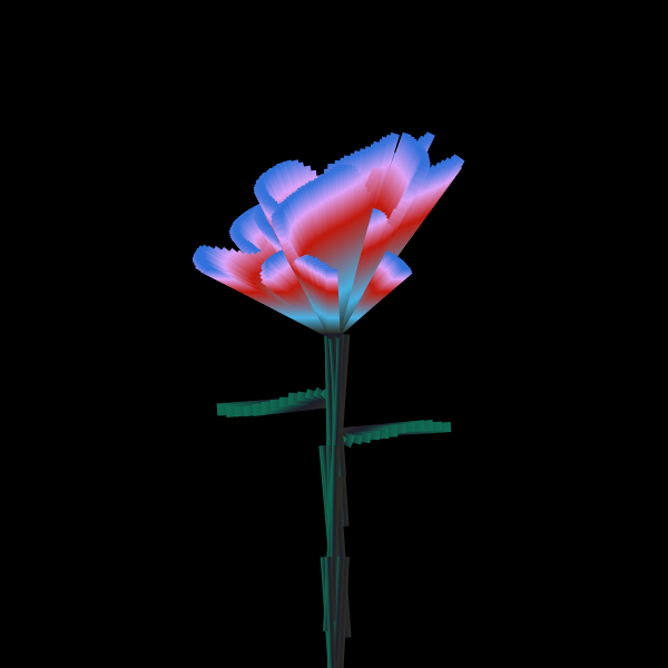 Digital Flower #10