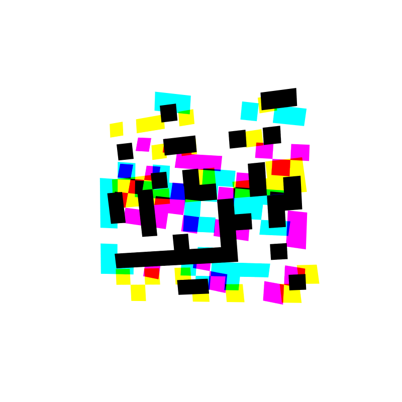 CMYK Decay #50