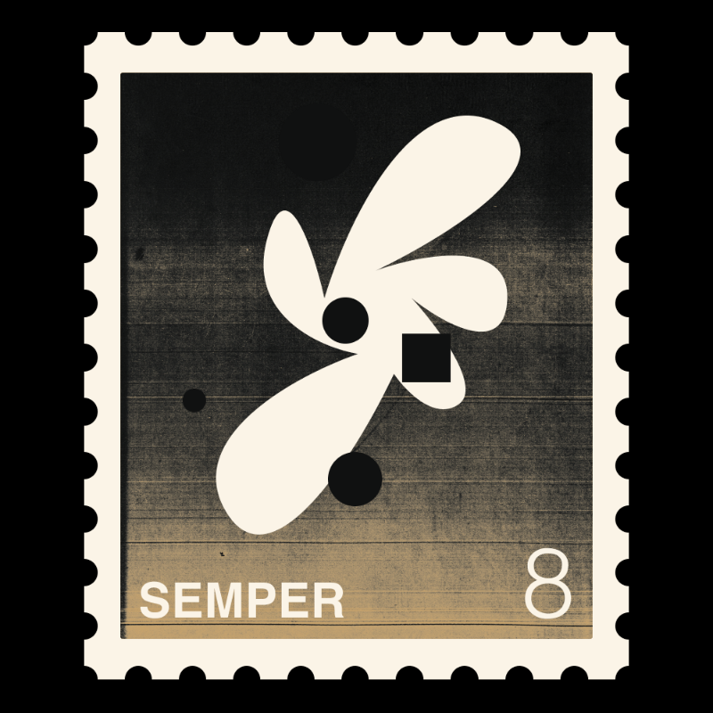 Postage stamp - Snowflakes #17