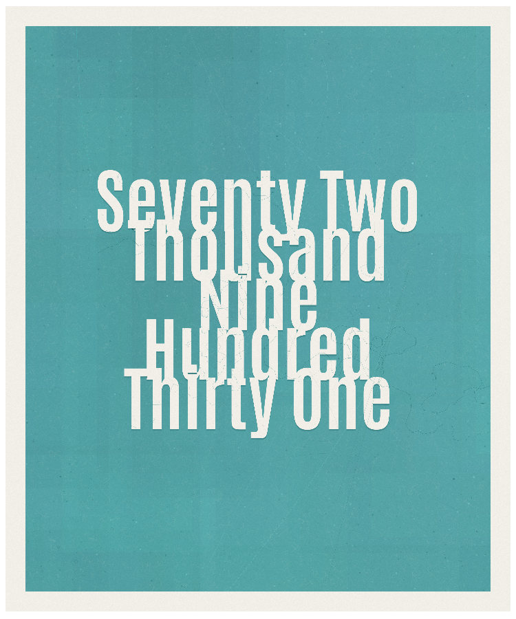 Count #72931