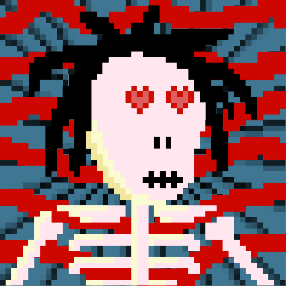 PIXEL SKULLETTI 1 #119