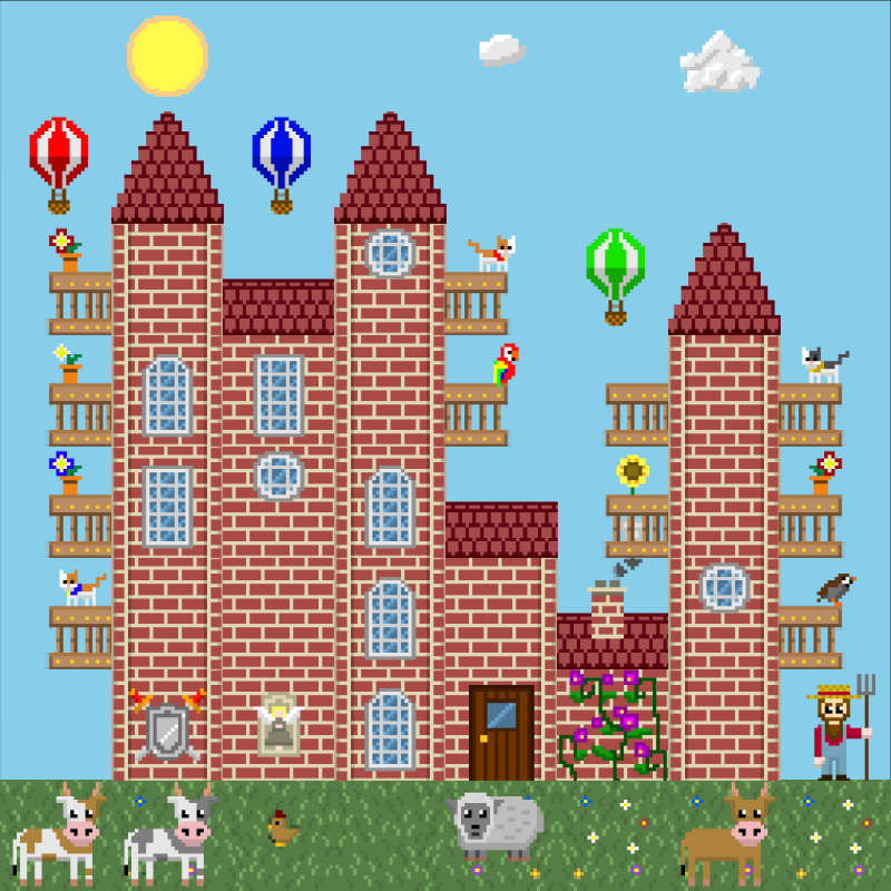 2D Mansion #842