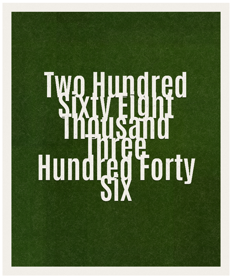 Count #268346
