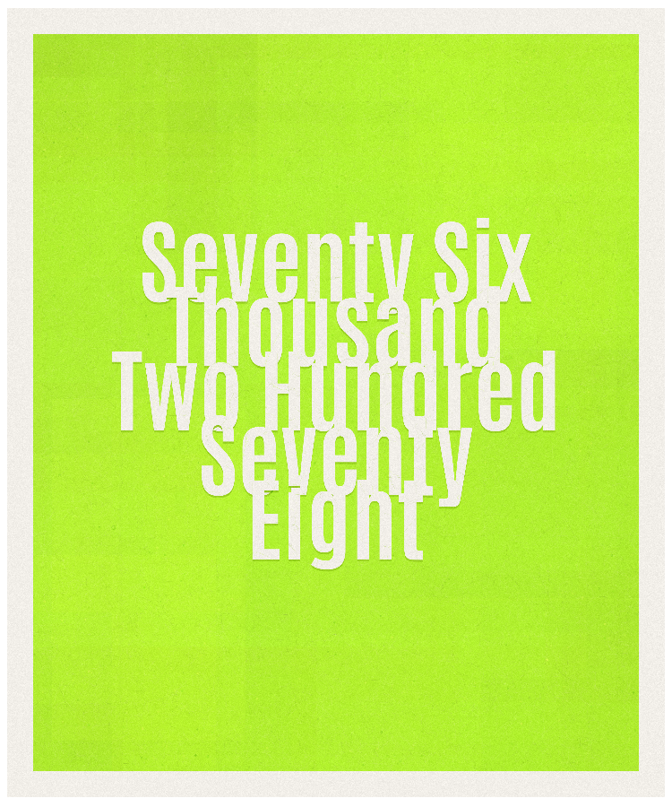 Count #76278