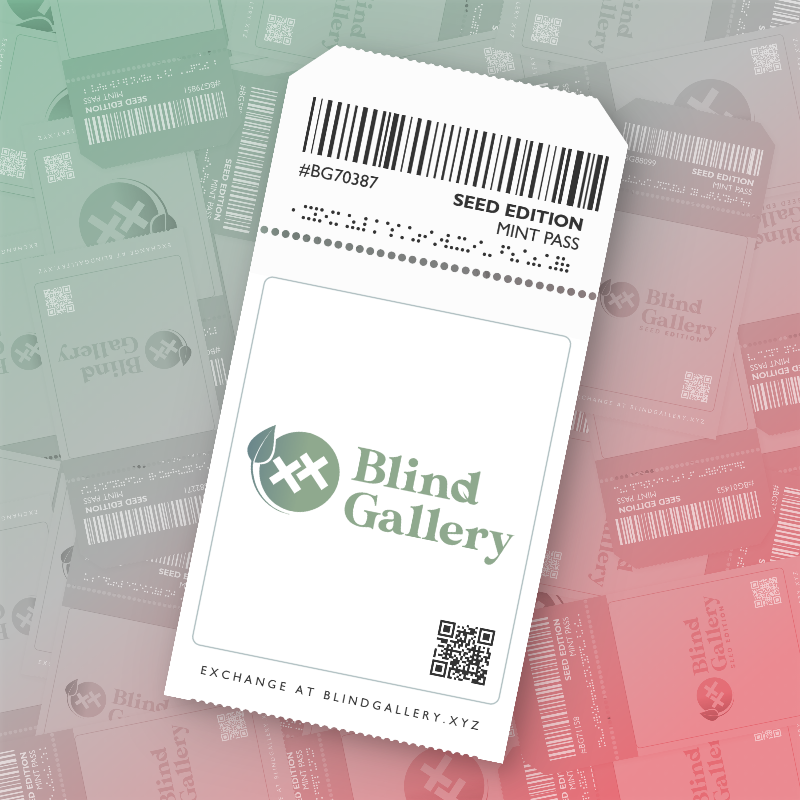 Blind Gallery Mint Pass (Seed Edition) #713