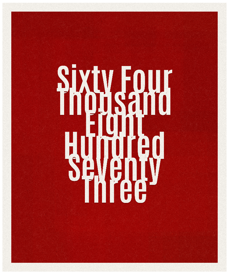Count #64873