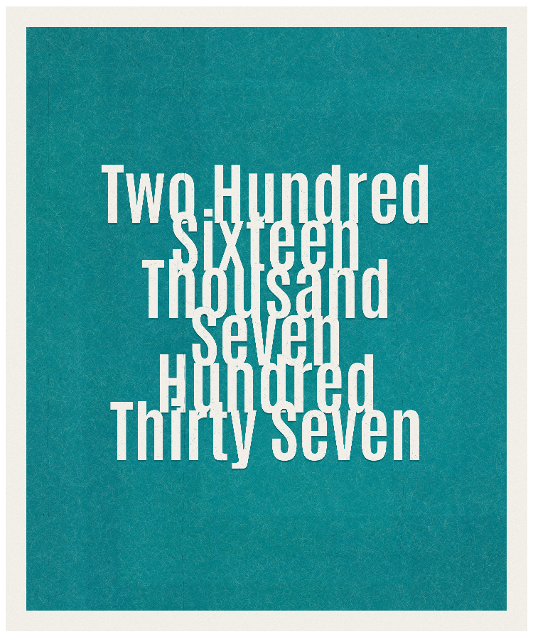 Count #216737