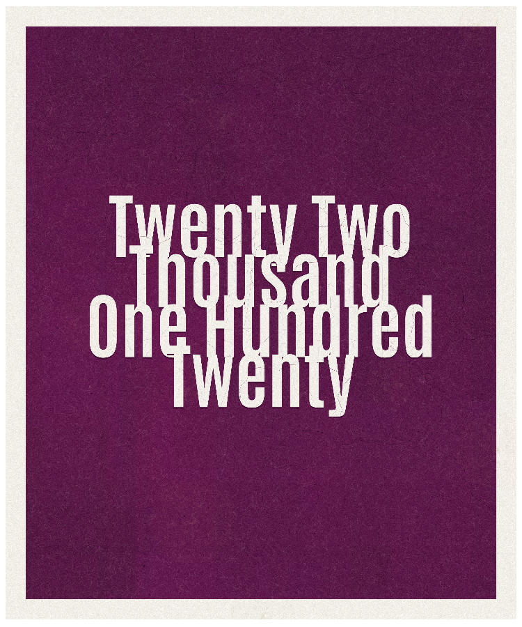 Count #22120