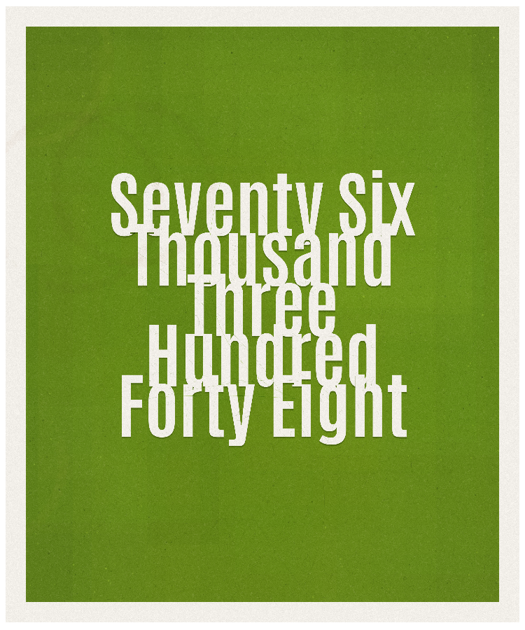 Count #76348