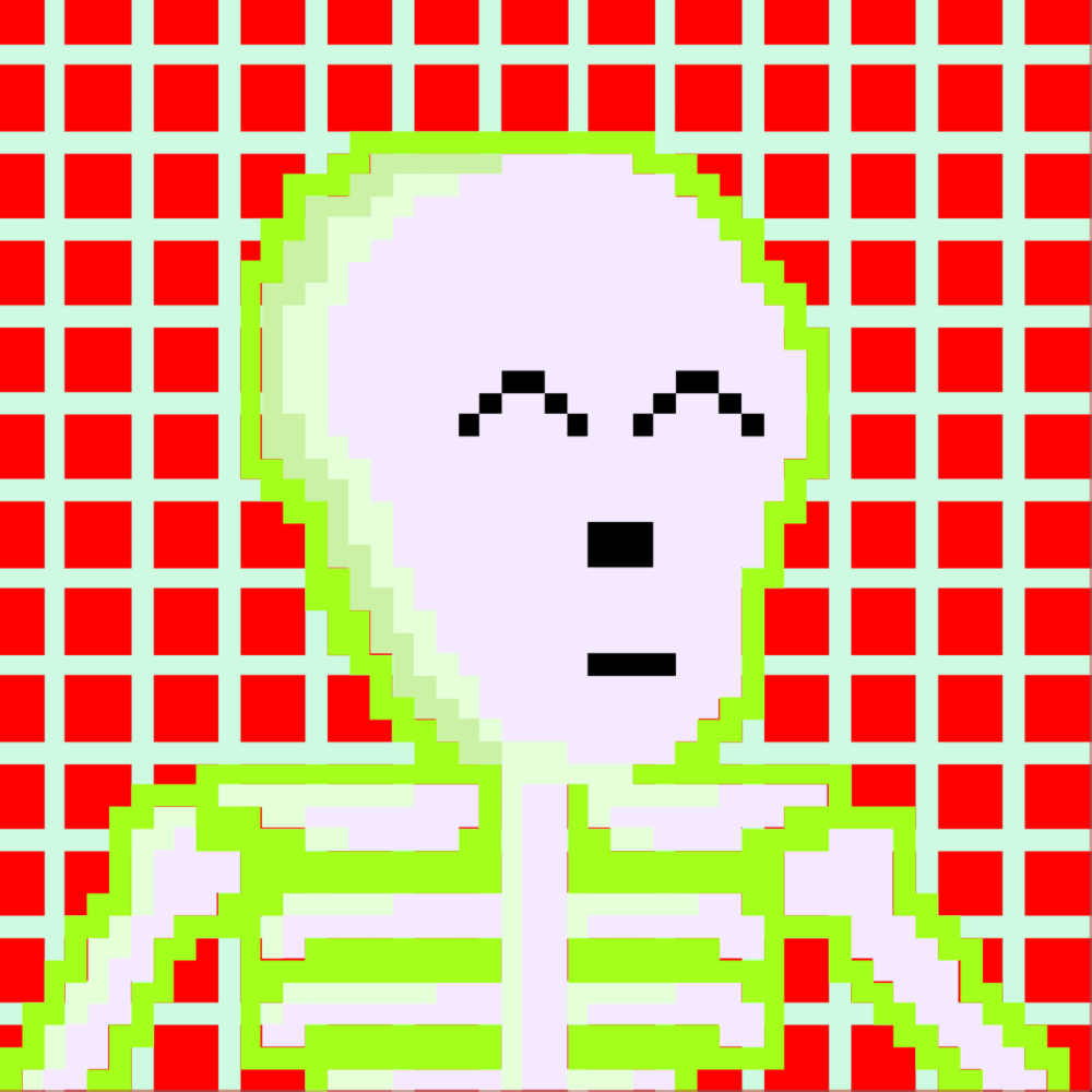 PIXEL SKULLETTI 1 #16