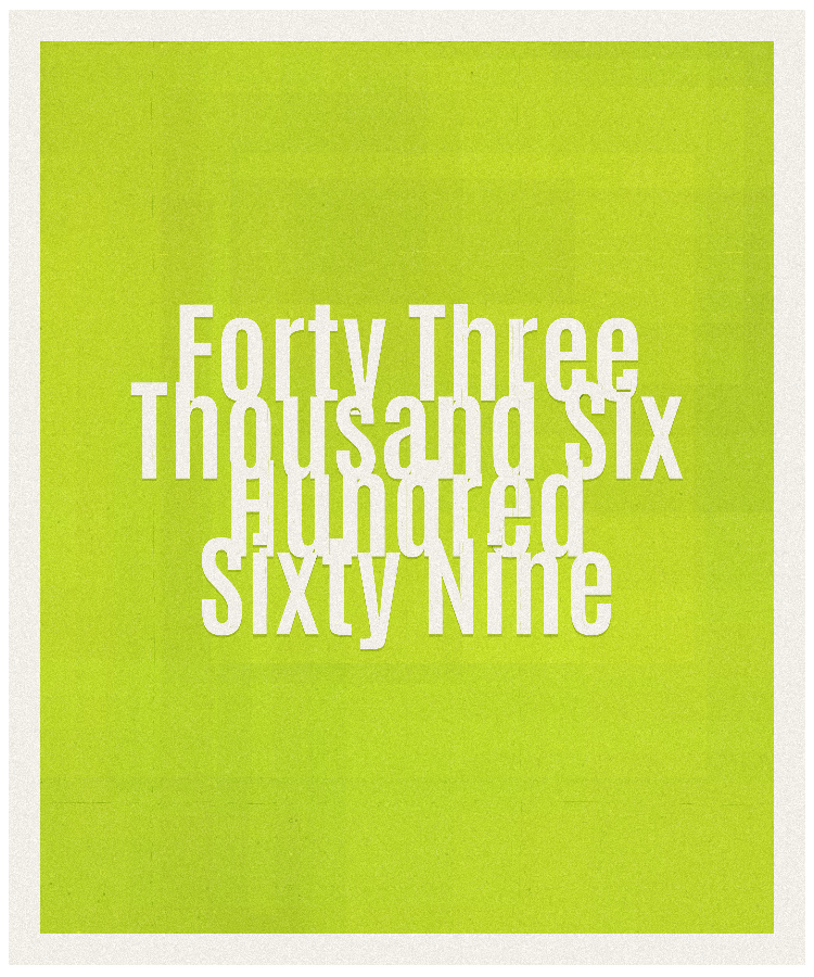 Count #43669