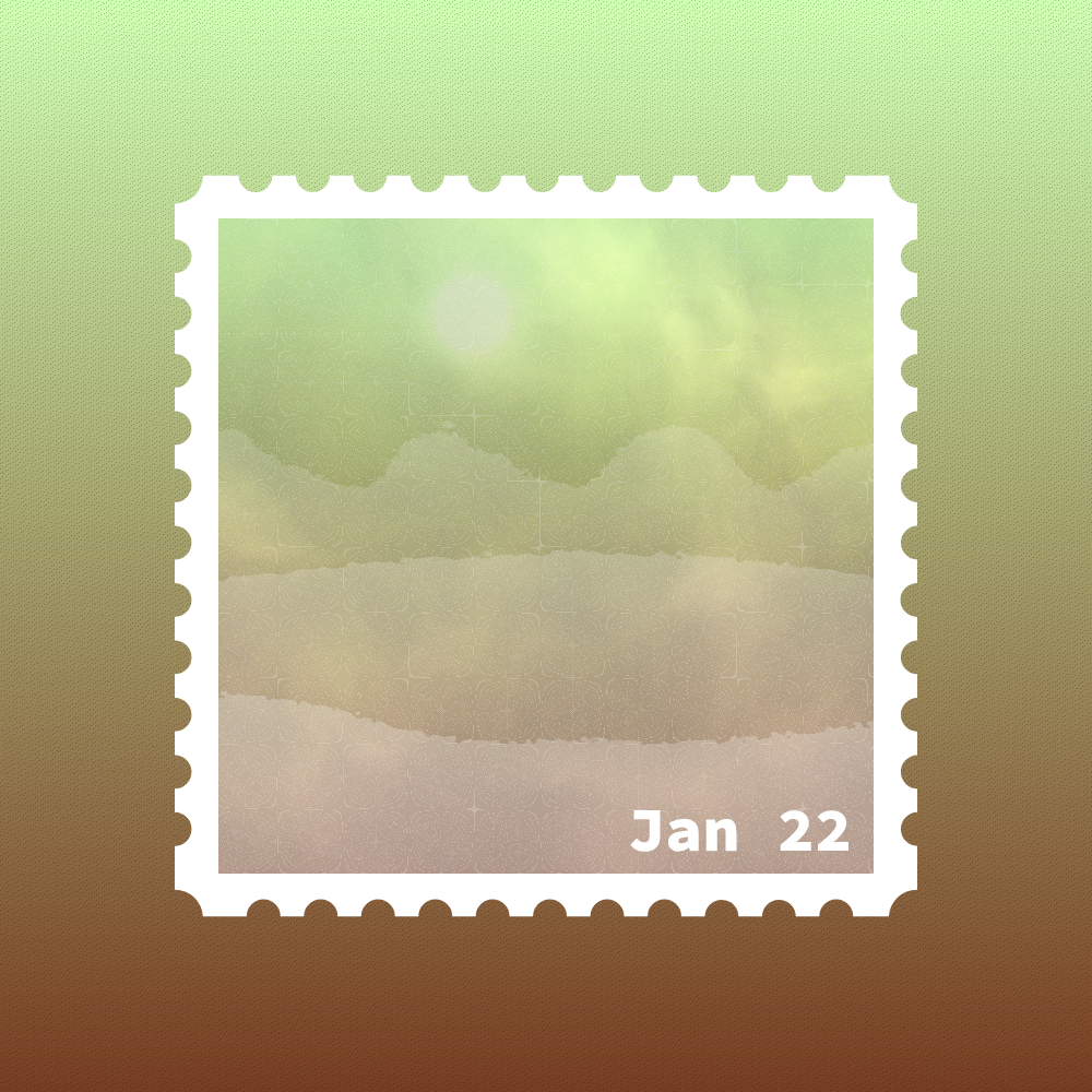 January 2022 stamp #37