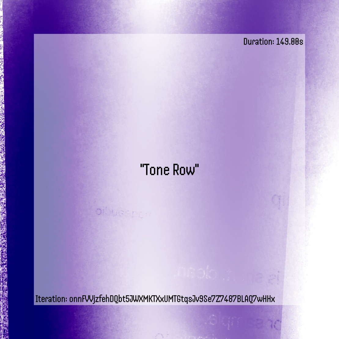 Tone Row #28