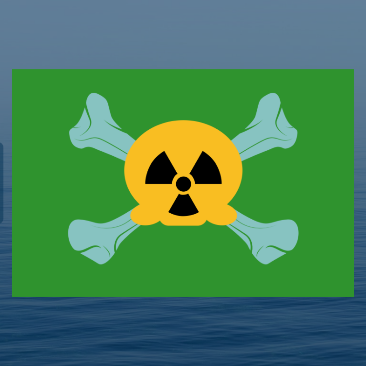 Jolly Roger Flag #204