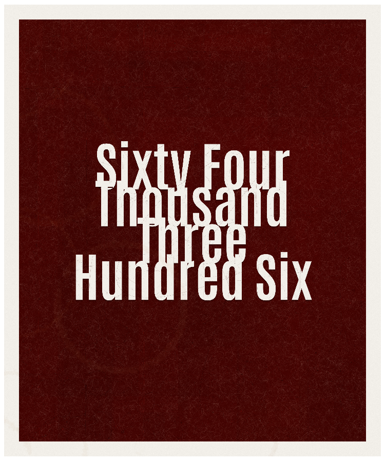 Count #64306