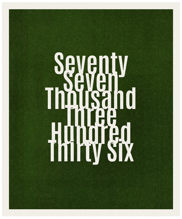 Count #77336