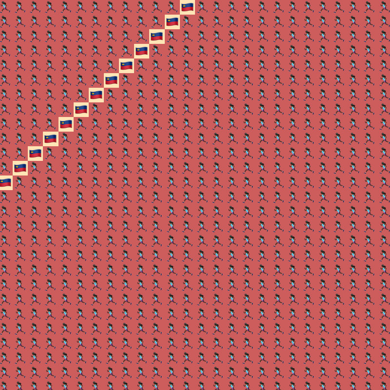 Elementary Cellular Emoji Automata #197