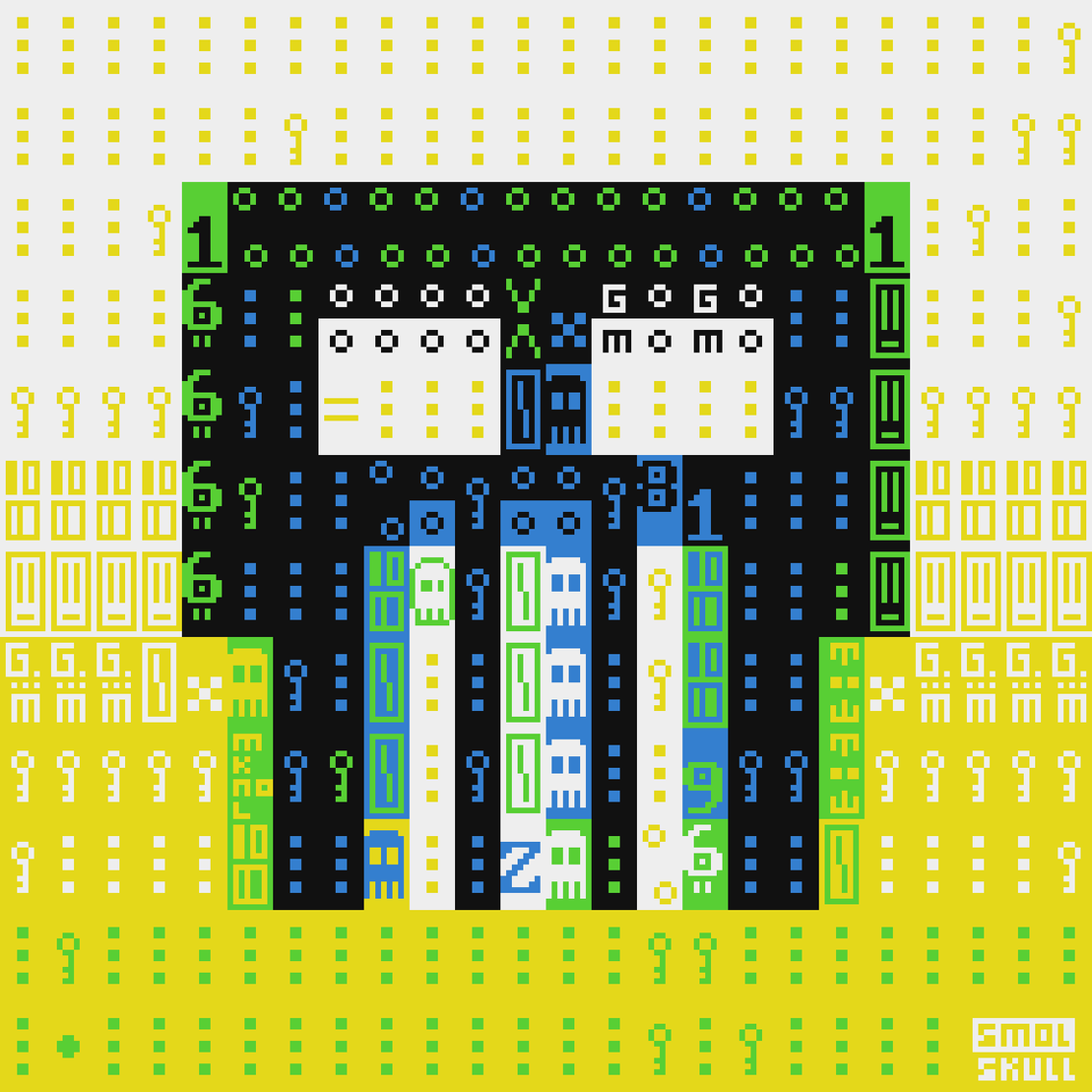 ASCII-SMOLSKULL #84