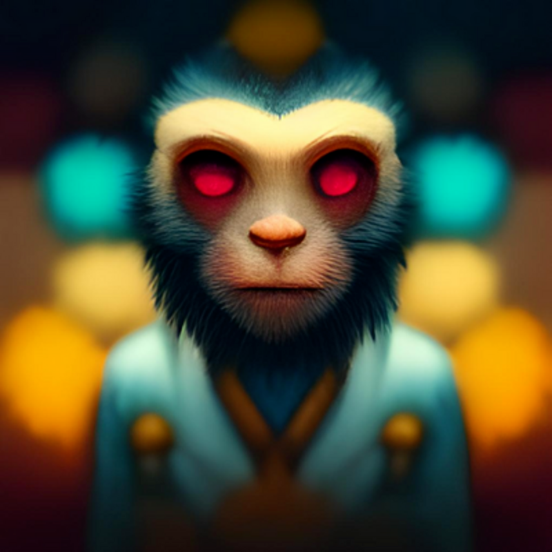 Monkey Spirits of The NFT Universe #1