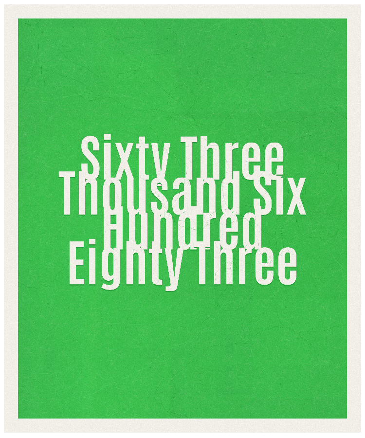 Count #63683
