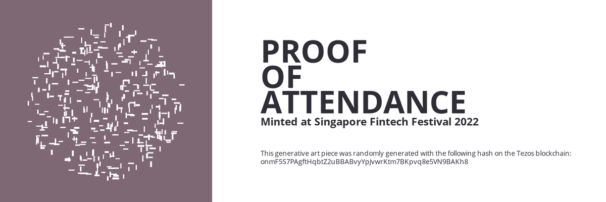 SFF2022 Proof of Attendance Token #886