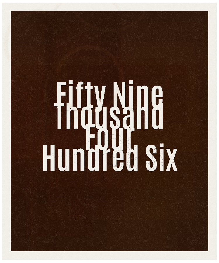 Count #59406