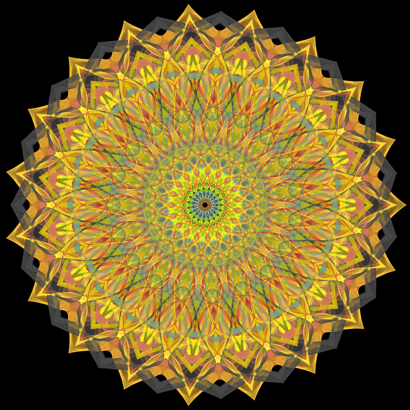 Morphing Mandala - #fxhashturnsone charity #72