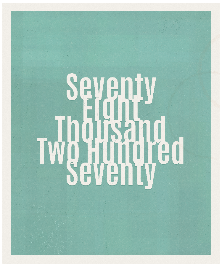 Count #78270